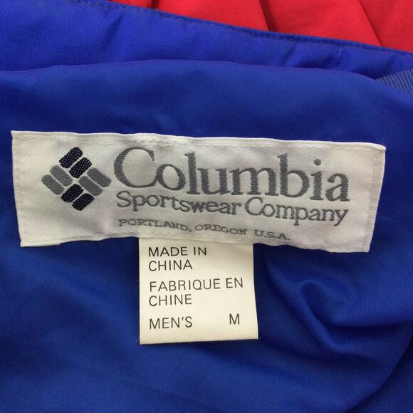 Bugaboo Columbia Sportswear Mens Zip Jacket Medium - Picture 8 of 8